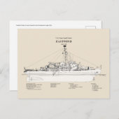 USCGC Eastwind wagb-279 - SBD Briefkaart (Voorkant / Achterkant)