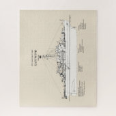 USCGC Eastwind wagb-279 - SBD Legpuzzel (Verticaal)