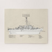 USCGC Eastwind wagb-279 - SBD Legpuzzel (Horizontaal)
