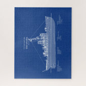 USCGC Escanaba wpc-77 - ABD Legpuzzel (Verticaal)