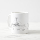 USCGC Escanaba WPC-77 - BD Koffiemok (Voorkant links)