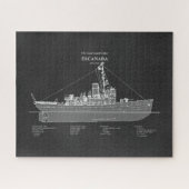 USCGC Escanaba WPC-77 – PD Legpuzzel (Horizontaal)