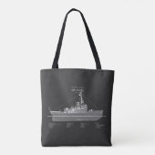 USCGC Escanaba WPC-77 – PD Tote Bag (Achterkant)