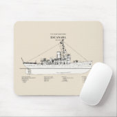 USCGC Escanaba wpc-77 - SBD Muismat (Met muis)