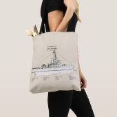 USCGC Escanaba wpc-77 - SBD Tote Bag (Dichtbij)