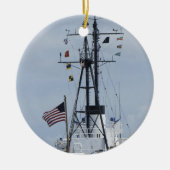 USCGC Ingham Keramisch Ornament (Voorkant)