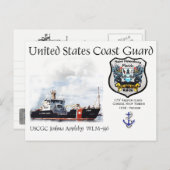 USCGC Joshua Appleby WLM-556 Kustaanbesteding Briefkaart (Voorkant / Achterkant)