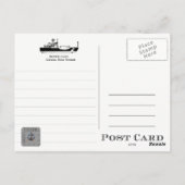USCGC Joshua Appleby WLM-556 Kustaanbesteding Briefkaart (Achterkant)
