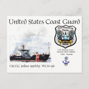 USCGC Joshua Appleby WLM-556 Kustaanbesteding Briefkaart
