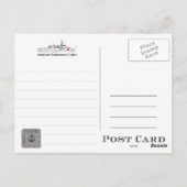 USCGC Reliance WMEC-615 Cutter Briefkaart (Achterkant)