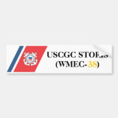 USCGC STORIS (WMEC-38) bumpersticker (Voorkant)