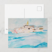 USCGC Tezanos Briefkaart (Voorkant / Achterkant)