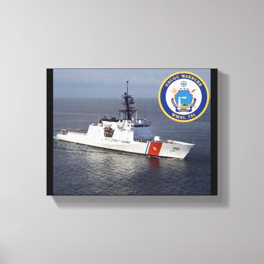 USCGC Waesche (WMSL-751) Canvas Afdruk (Voorkant)