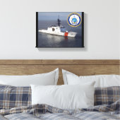 USCGC Waesche (WMSL-751) Canvas Afdruk (Insitu (Slaapkamer))