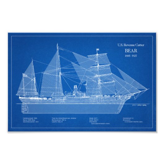 USCGRC USRC BEER - ABD FOTO AFDRUK (Voorkant)
