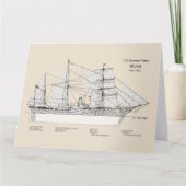 USCGRC USRC BEER - SBD BEDANKKAART (Voorkant)