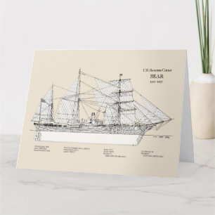 USCGRC USRC BEER - SBD BEDANKKAART