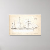 USCGRC USRC BEER - SBD CANVAS AFDRUK (Voorkant)