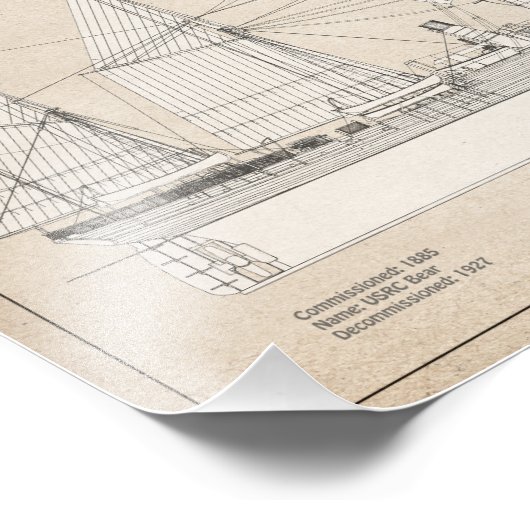 USCGRC USRC BEER - SBD FOTO AFDRUK (Hoek)