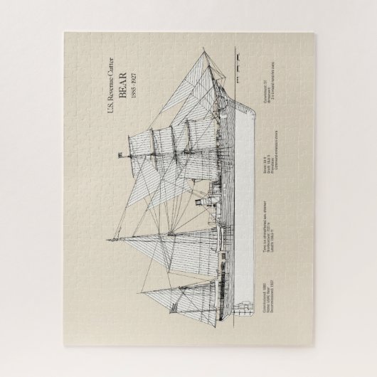 USCGRC USRC BEER - SBD LEGPUZZEL (Verticaal)