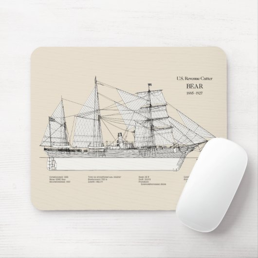 USCGRC USRC BEER - SBD MUISMAT (Met muis)