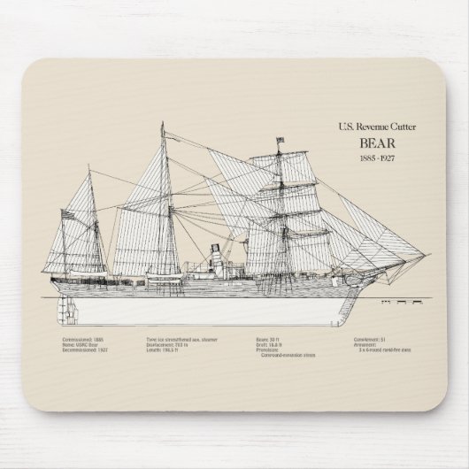 USCGRC USRC BEER - SBD MUISMAT (Voorkant)