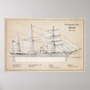 USCGRC USRC BEER - SBD POSTER