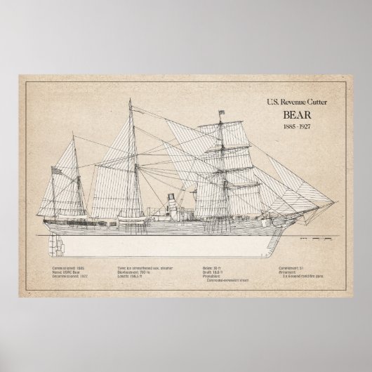 USCGRC USRC BEER - SBD POSTER (Voorkant)