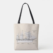 USCGRC USRC BEER - SBD TOTE BAG (Achterkant)