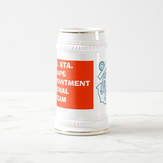 USCGshield, C.G. STA.CAPE VERWIJDERING MORAL ... Bierpul (Center)