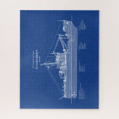 USCGT Evergreen wlb-295 - ABD Legpuzzel (Verticaal)