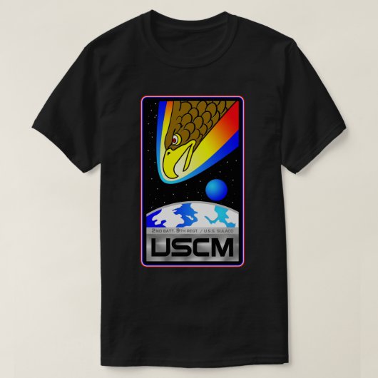 USCM's T-shirt (Design voorkant)