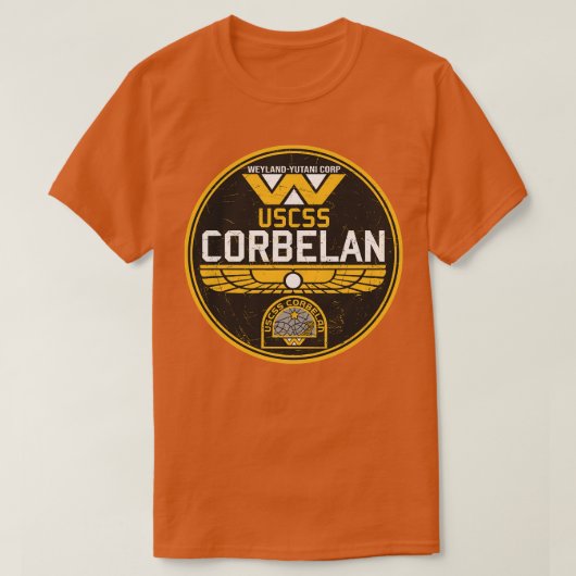 USCSS CORBELAN LOGO T-SHIRT (Design voorkant)