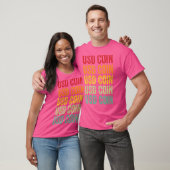 USD Coin Crypto Rainbow Text Design T-shirt (Unisex)