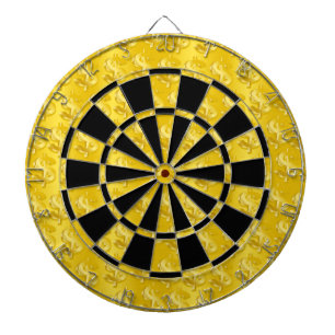 USD Gold $ Dartbord