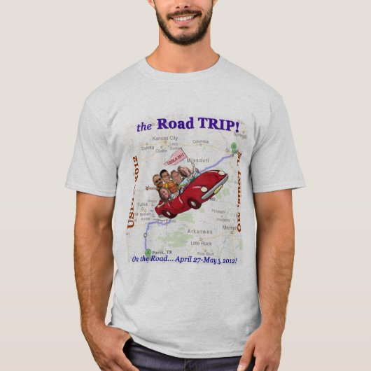 USDLA 'The Trip' T-shirt (Voorkant)
