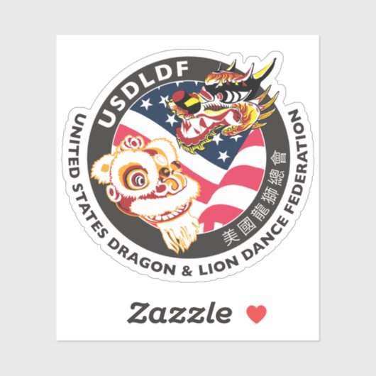 USDLDF Contour Sticker (Vel)