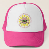 Use Caution with Solar Radiation Trucker Pet (Voorkant)