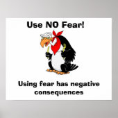 Use NO Fear! Poster (Voorkant)