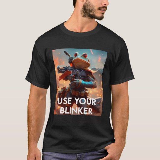 Use Your Blinker T-shirt (Voorkant)