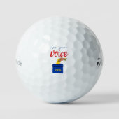 'Use Your Voice' Midterms Election Season Events Golfballen (Voorkant)