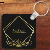 Useful Gifts for Friends – Personalized Key Chain Sleutelhanger (Achterkant)