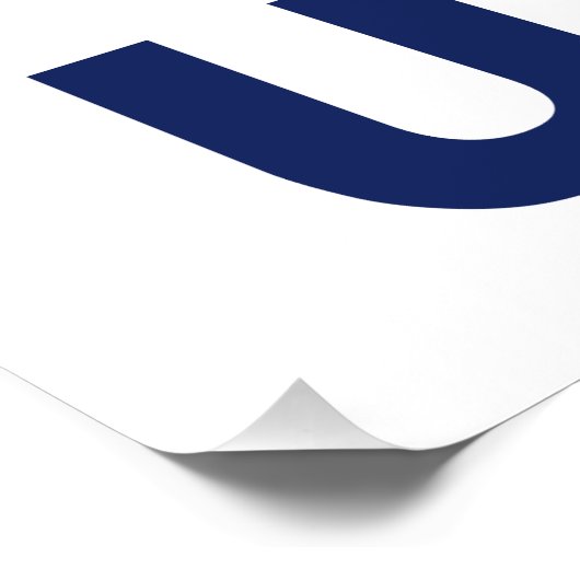 USEH Half Canadees Amerikaans Canada USA Vlag Vere Perfect Poster (Hoek)