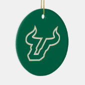 USF Bulls Keramisch Ornament (Rechts)