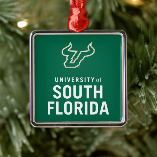 USF Bulls Metalen Ornament (Boom)