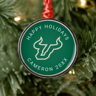 USF Bulls Metalen Ornament