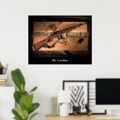USGI M1 carbine Poster (Thuiskantoor)