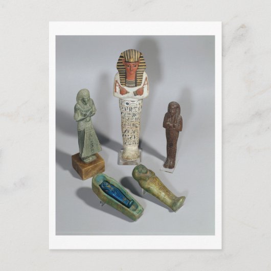 Ushabti-cijfers Briefkaart (Voorkant)