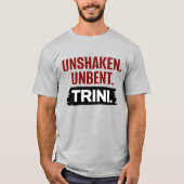USHAKEN. ONBUIGBAAR. TRINI. T-SHIRT (Voorkant)