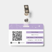Usher Badge (Achterkant met clip)